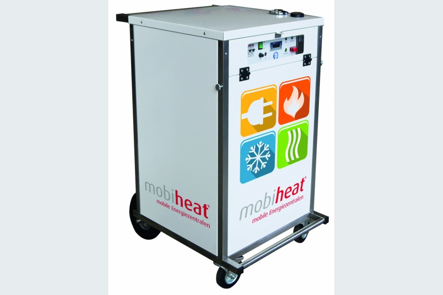 MH20 Hybrid zur mobilen Wärmeversorgung - Quelle: mobiheat
