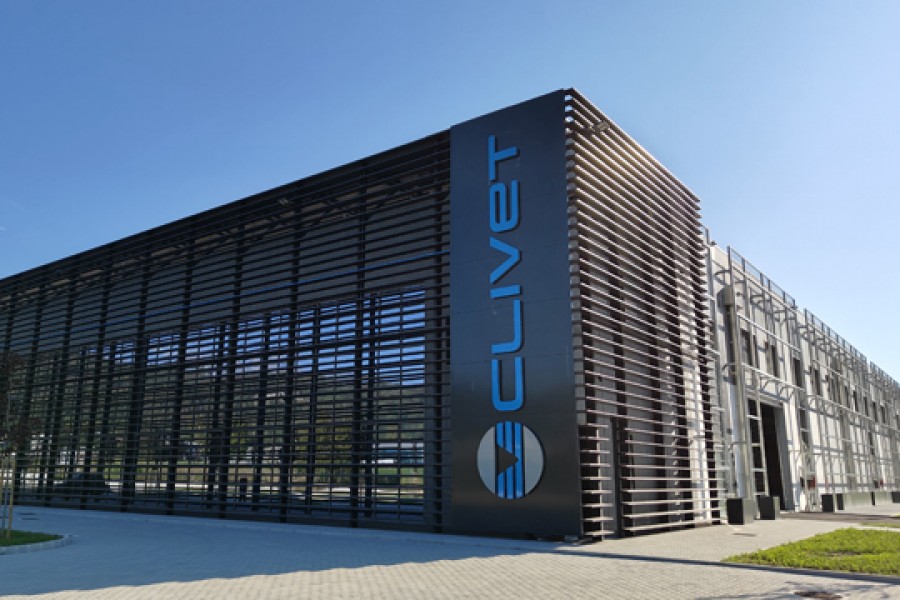 Bei voller Auslastung wird das neue Werk 8.800 Einheiten unterschiedlicher Clivet-Systeme pro Jahr produzieren. Bild: Clivet