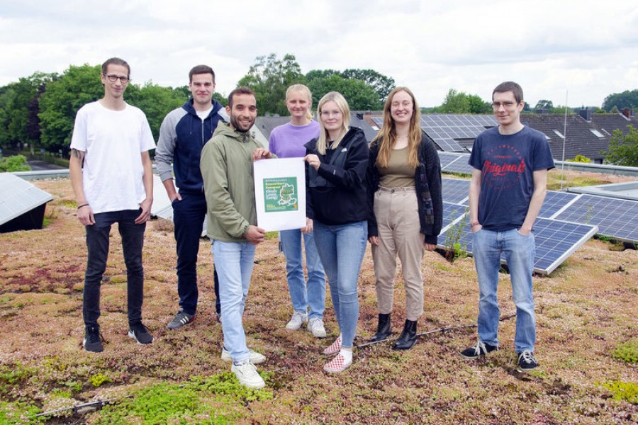 Am 26. Januar informieren Hochschulen im deutschsprachigen Raum - darunter auch die FH Münster - in der digitalen Infoveranstaltung #StudyGreenEnergy über das Studium der erneuerbaren Energien. Quelle: FH Münster/Maxi Krähling