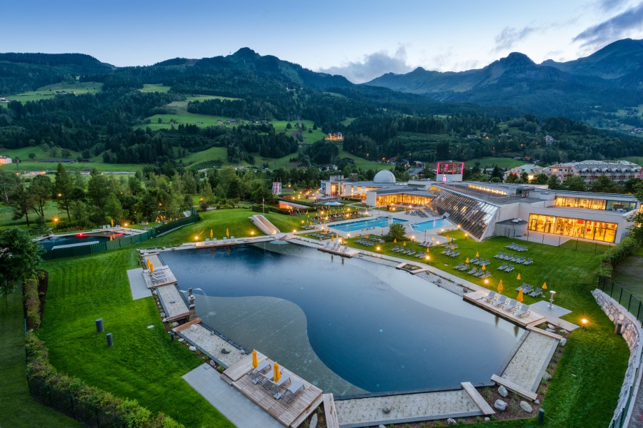 Die Alpentherme Gastein steigert Energieeffizienz und Klimaneutralität und erzielt durch umfassende Modernisierungen jährliche Kosteneinsparungen von über 80.0000 Euro. Bildquelle: Alpentherme Gastein / Wolkersdorfer