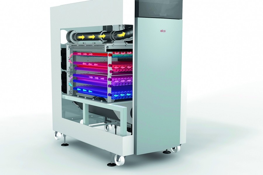 Die neue HEX³-Wärmetauschertechnologie wird über den gesamten Heizkesselbereich von 2,0 kW bis 2 MW verwendet. Quelle: Elco GmbH