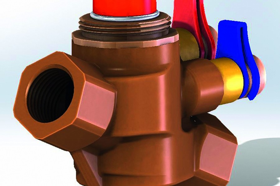 Das neue NexusValve Vivax G2 ist ein differenzdruckunabhängiges Abgleich- und Regelventil. Mit voller Regelautorität ausgestattet reagiert es sofort und regelt den Durchfluss entsprechend dem Signal des Gebäudeleittechniksystems bzw. Raumthermostats. Quelle: Flamco Meibes