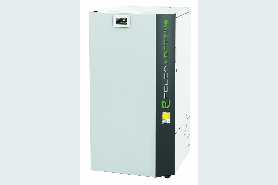 Der Peleo Optima sorgt mit Leistungsgrößen von 10 bis 18 kW für eine optimale Wärmeversorgung. Quelle: Paradigma