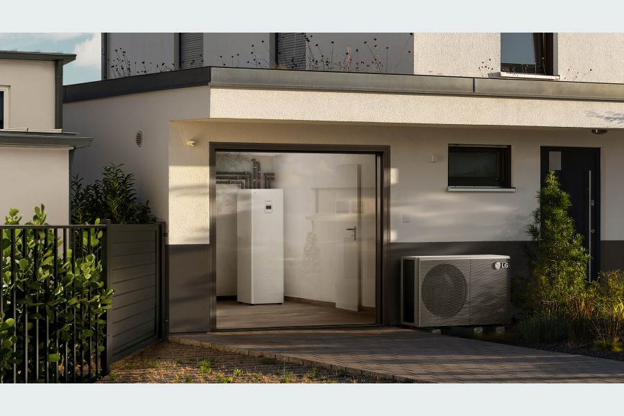 Die Außeneinheit ist so konzipiert, dass sie verschiedene Installationsarten erlaubt, während im Innenbereich unterschiedliche Konstellationen möglich sind. Quelle: LG Electronics