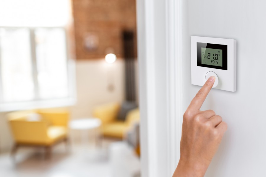Das neue System Zewo Funkline zur Einzelraumregelung von Flächenheiz- und –kühlungen leistet zusätzlich den hydraulischen Abgleich. Quelle: Zewotherm