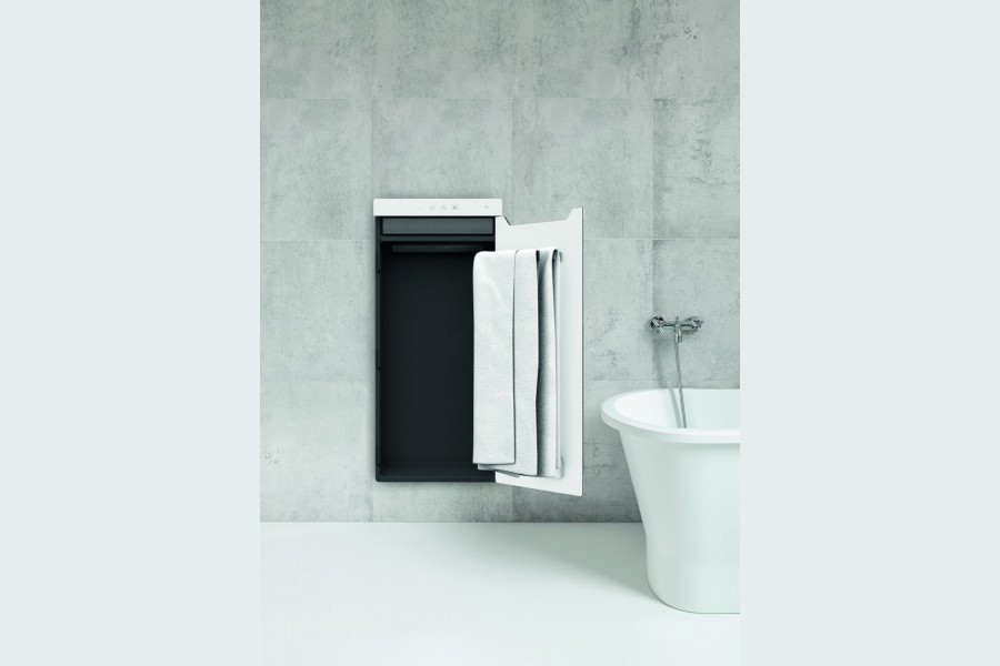 Der Zehnder Zenia Handtuchwärmer - Quelle: Zehnder Group Deutschland GmbH, Lahr
