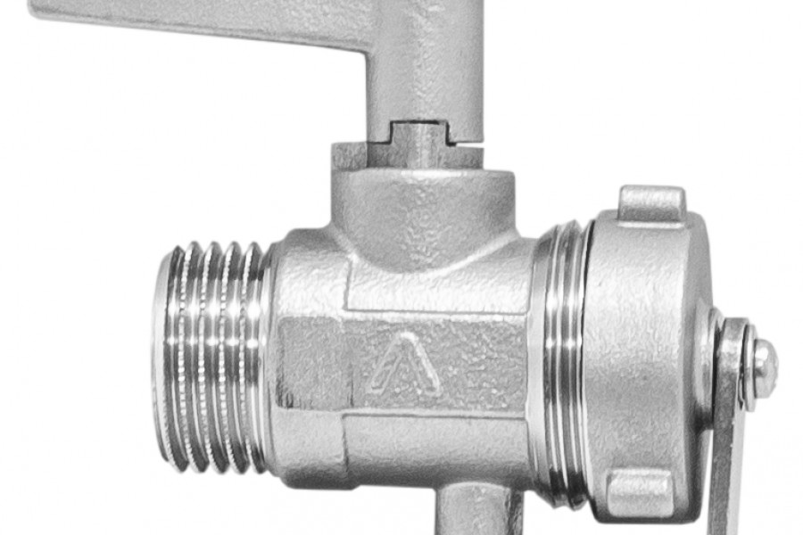 Mit dem neuen KFE-Hahn FLOW!TWO mit Sicherungs-Verschluss-System lassen sich Heizungs-, Kühl-, Solar- und Trinkwasseranlagen noch schneller und sicherer installieren. Quelle: Aschl (eine Marke der 1A Edelstahl GmbH)