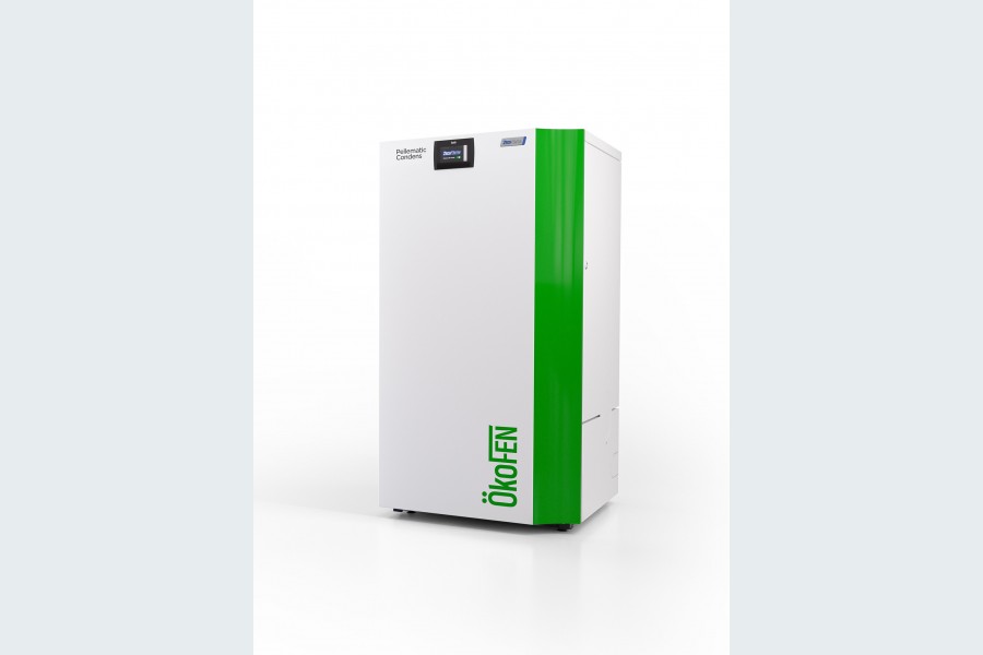 Die neue flammenlose Technologie ist seit Mai 2021 für die Pellematic Condens Serie von 10-14 kW verfügbar. Quelle: ÖkoFEN