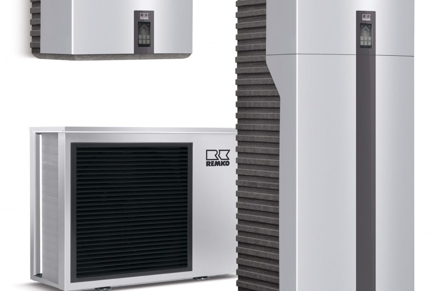 Die Modellreihe umfasst jetzt den Bereich von 1 bis zu 32 kW und ist auch mit integriertem Speicher zu haben. Quelle: Remko GmbH & Co. KG, Lage