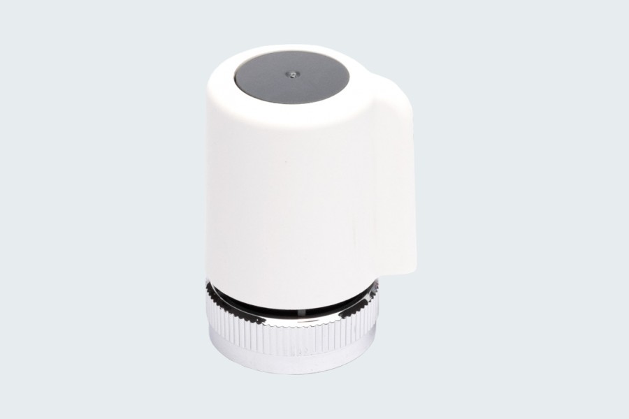 Kompakt und energiesparend: Der „EAZY Drive Serie 3“ Stellantrieb von EAZY Systems hat eine Baubreite von 33 mm und eine Leistungsaufnahme von 1,2 W. Quelle: EAZY Systems