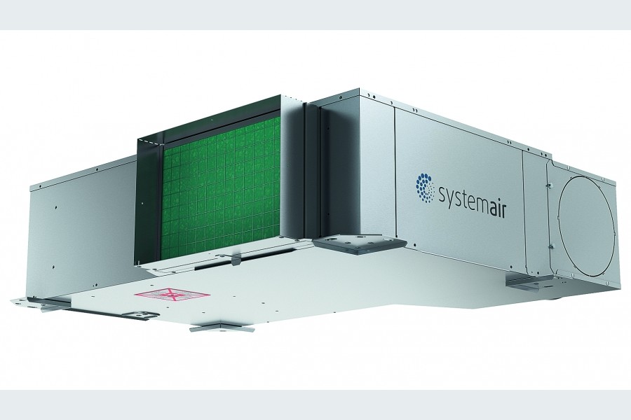 SysLoop, die neue Wasser/Luft-Wärmepumpe ist leise, kompakt und spart Energiekosten. Quelle: Systemair GmbH