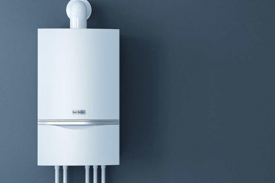 Die Gesamteffizienz eines förderfähigen Wärmeerzeugers muss ab dem 1.1.2023 durch Bilanzierungs-/Messtechnik erfasst werden. Mit dem kombinierten Durchflusssensor und Wärmemengenzähler von Allengra werden Gas-Brennwertheizungen für diese Zeit angepasst. Quelle: Allengra