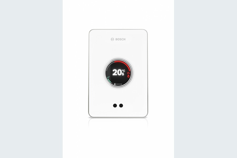 Mit dem EasyControl präsentiert sich ein Heizungsregler, der Komfort mit Flexibilität und intelligenter Sparsamkeit verbindet. Quelle: Junkers Bosch