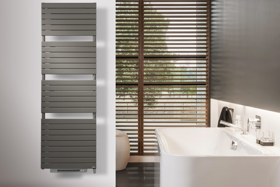 Designheizkörper Aster mit integriertem Blower - Quelle: Vasco Group