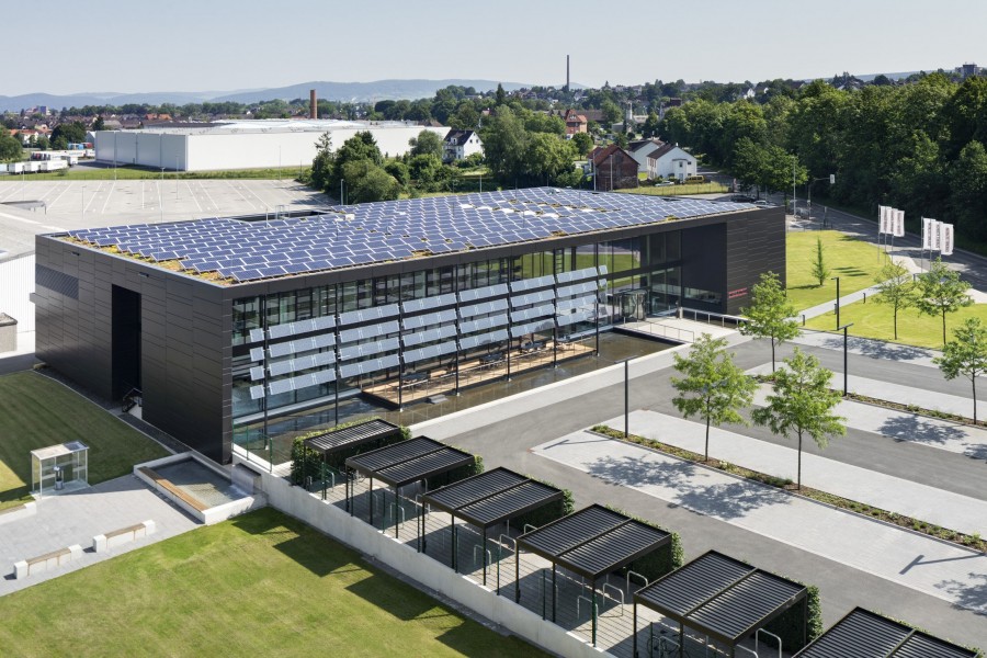 Stiebel Eltron Energy Campus, Holzminden - © Bild: Constantin Meyer, Köln/STIEBEL ELTRON GmbH & Co. KG