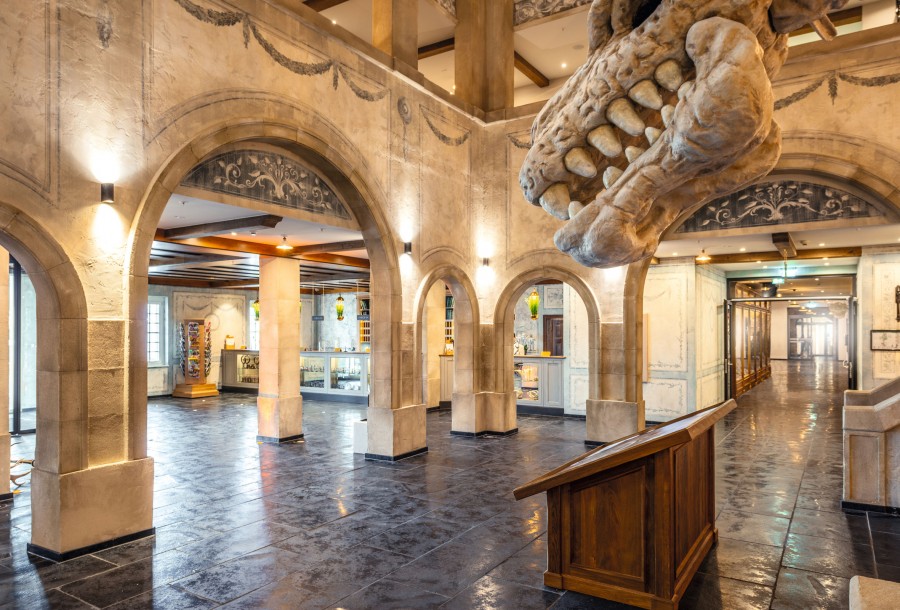 Nachts im Museum: Das Krønasår ist im Stile eines Naturkundemuseums gestaltet. Bild: Holthaus