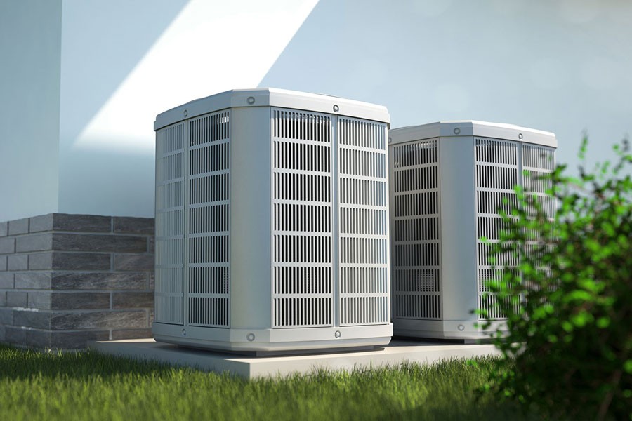 Wärmepumpen, die die Außenluft als Medium zur Energiegewinnung nutzen, verzeichnen hohe Zuwächse am Markt. Quelle: dena