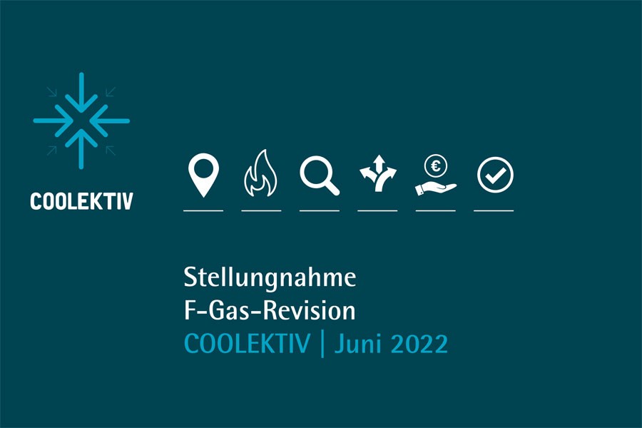Coolektiv Stellungsnahme zur Änderung der F-Gase-Verordnung. Quelle: Coolektiv