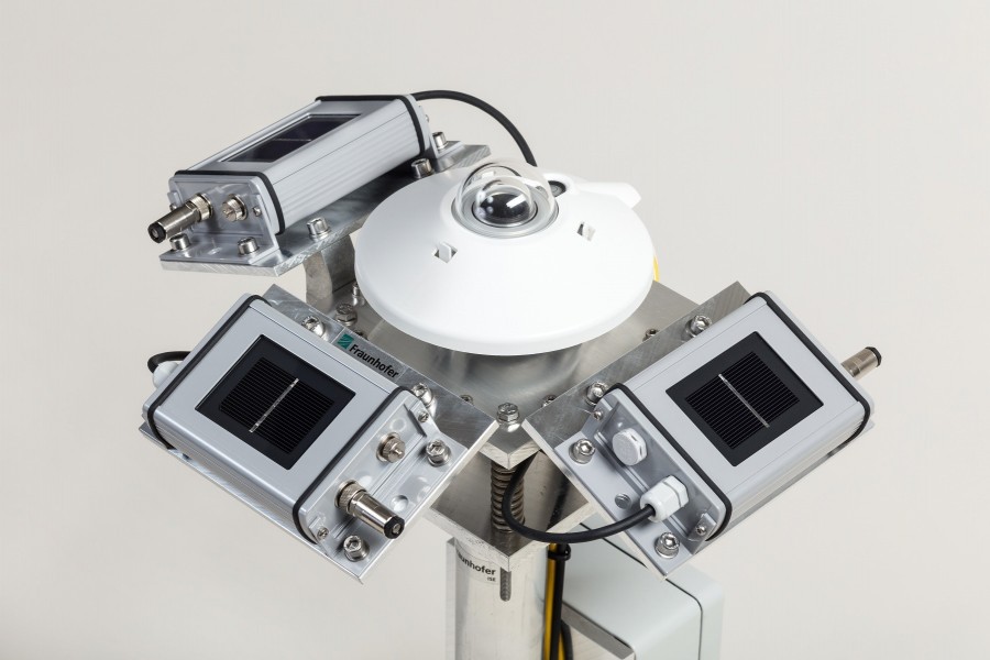 Messstation. Quelle: Fraunhofer ISE