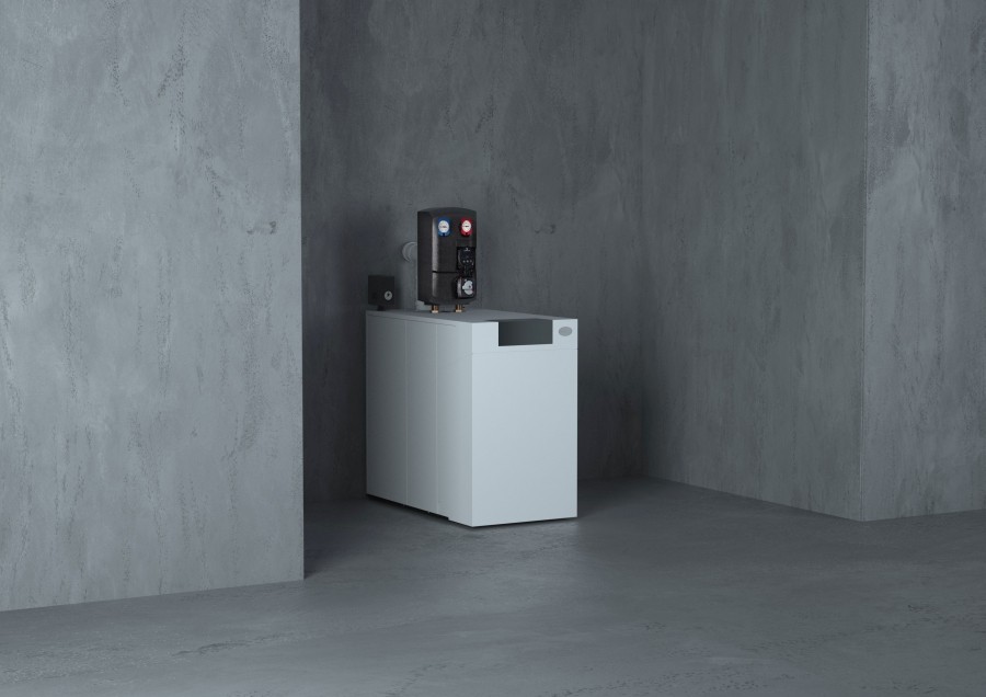 EcoStar plus: Hightech-Öl-Brennwertsystem für effizientes Heizen mit App-Bedienungsfunktion - Quelle: MHG