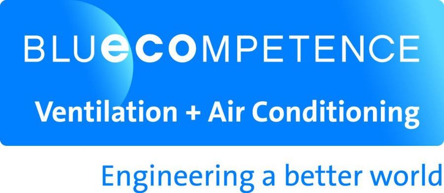 Logo von BlueCompetence Klima- und Lüftungstechnik Quelle: Fachverband Allgemeine Lufttechnik im VDMA