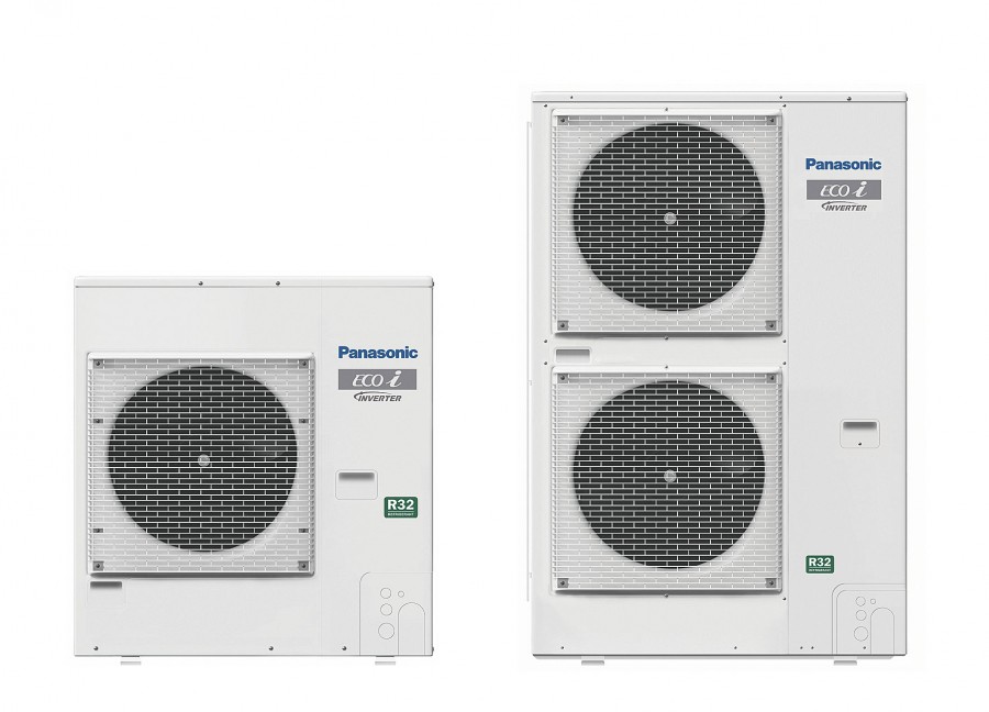 Das Kältemittel R32 macht die neuen Panasonic R32 VRF-Systeme klimafreundlicher. Quelle: Panasonic