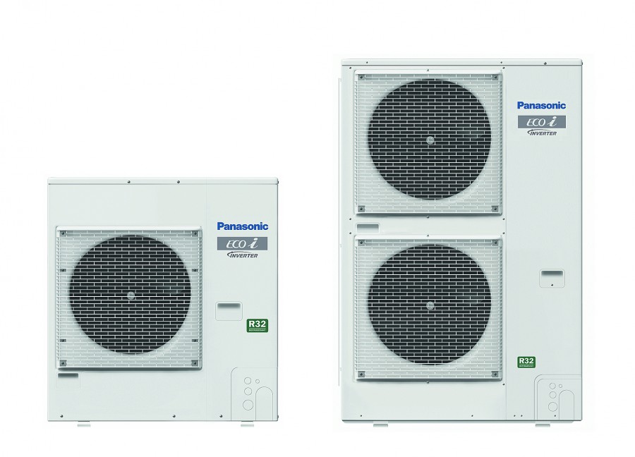 Das Kältemittel R32 macht die neuen Panasonic R32 VRF-Systeme klimafreundlicher. Quelle: Panasonic