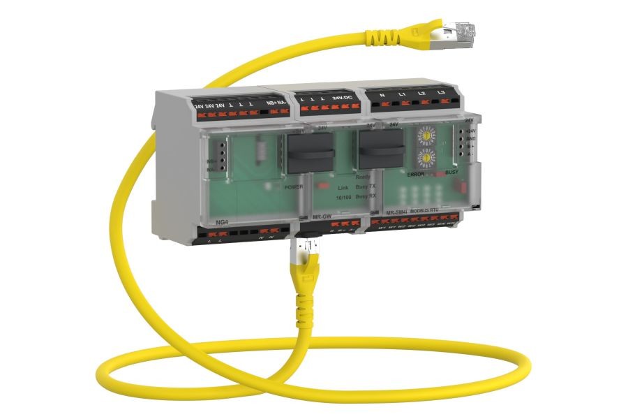 Modbus-RTU-Energiemessgerät von Metz Connect für die Energieerfassung in Gebäude- und Industrieanwendungen - Bild: Metz Connect
