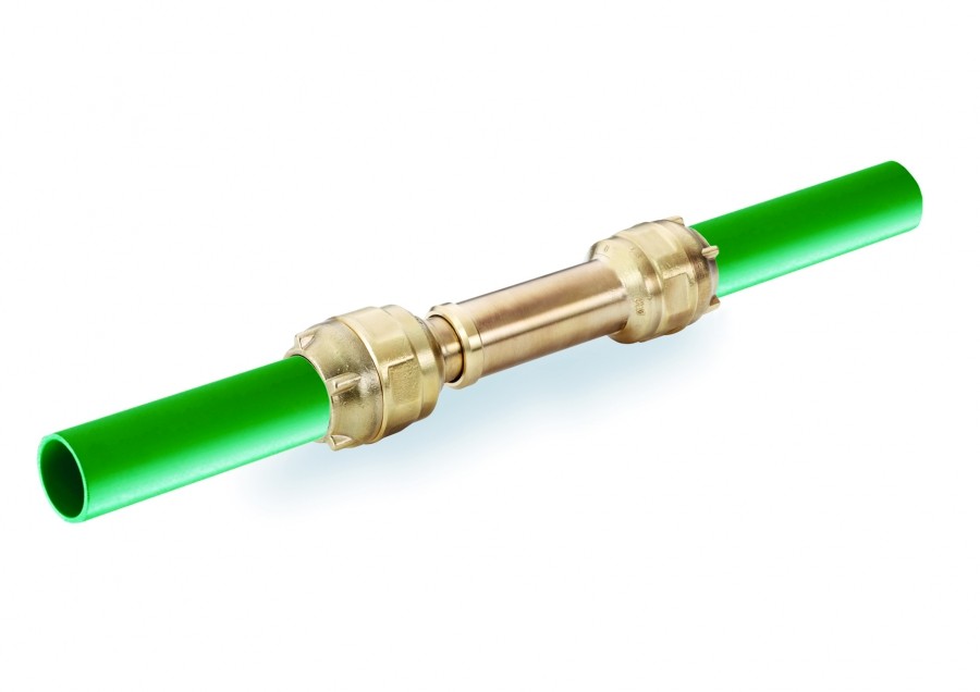 Repair montiert mit PP-R-Rohr