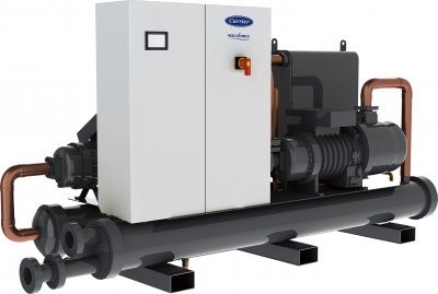 Carrier AquaForce® 61CWD Wasser-Wasser-Wärmepumpe – Quelle: Carrier