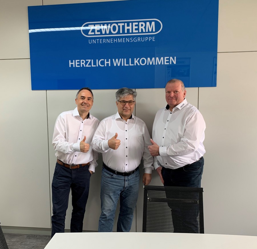 Das Berliner Zewotherm-Team: Ronny Hodecker, Tino Dutschke, Mario Langner (v.l.n.r.) Quelle: Zewotherm